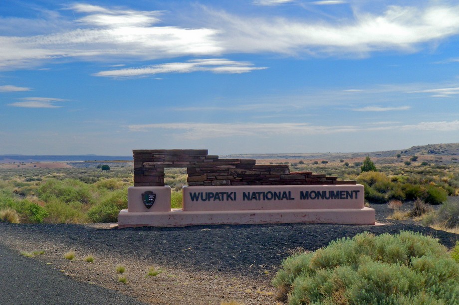 Schild Wupatki National Monument