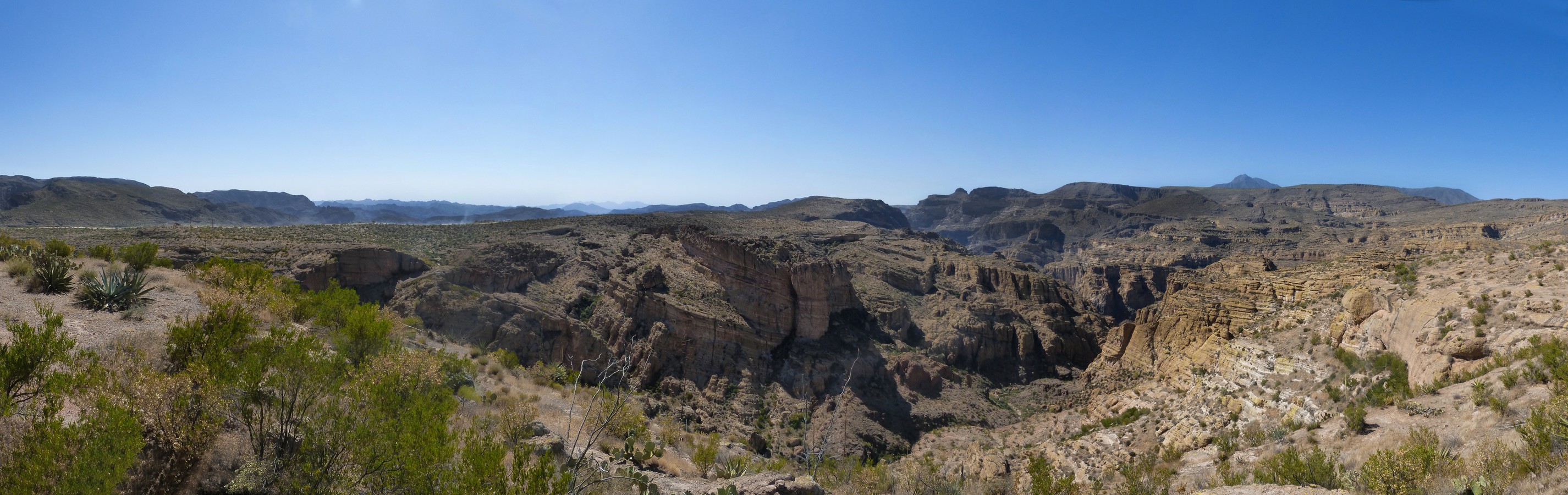 Apache Trail, Blick vom Overlook