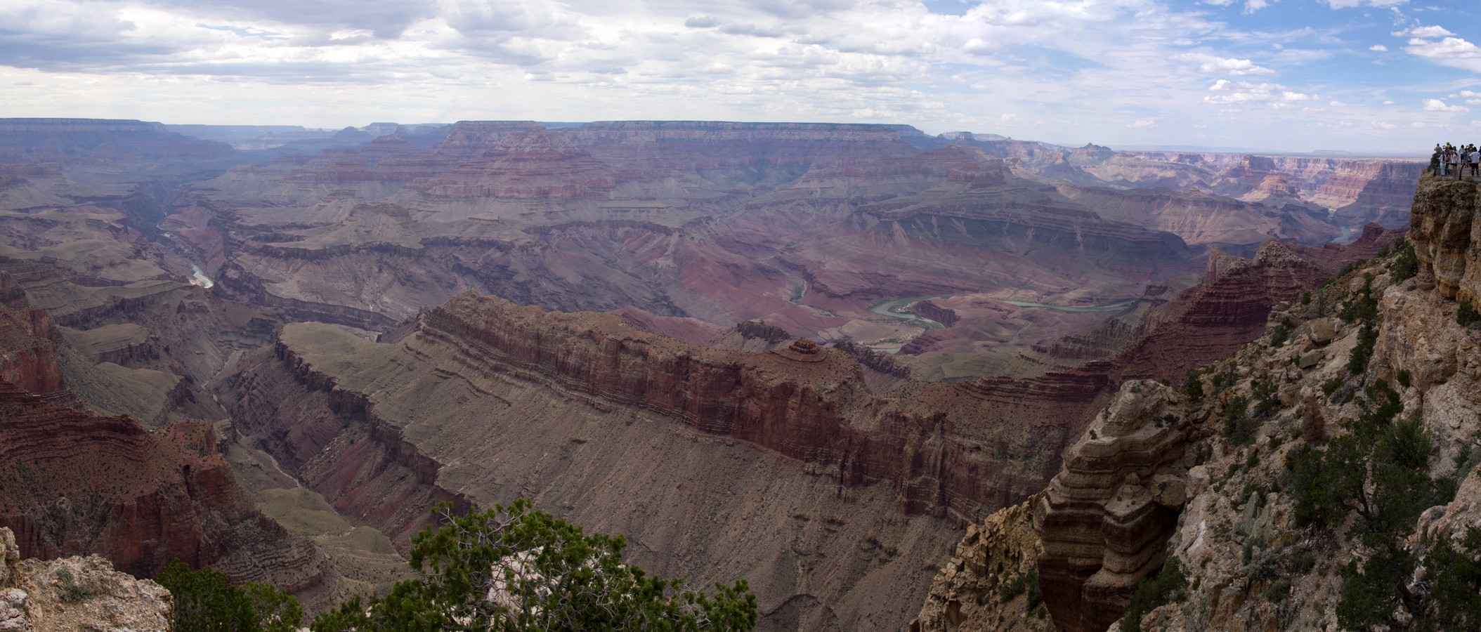 Panorama Grand Canyon Lipan Point Overlook