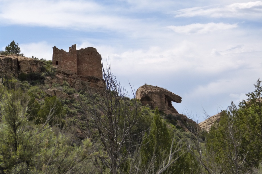 Hovenweep NMEroded Bowlder House 