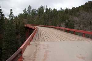 Brücke Phantom Canyon Road