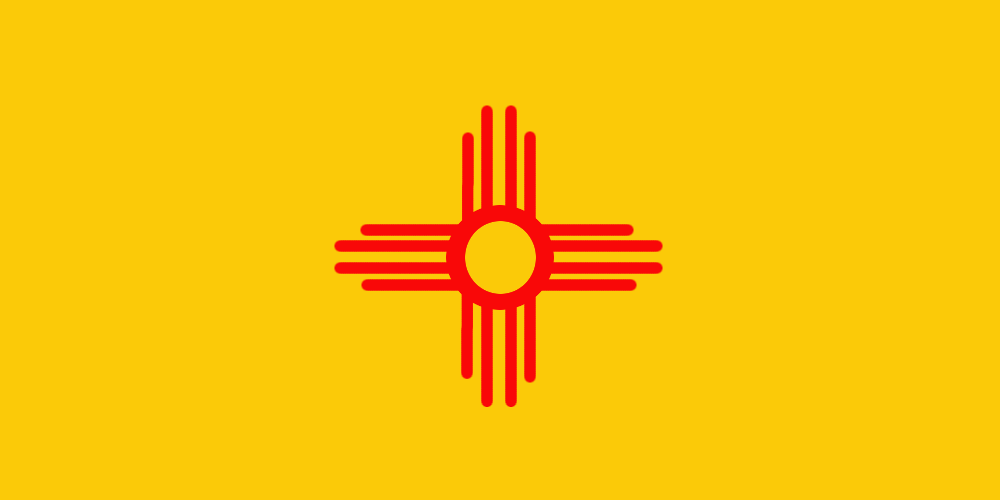 Flagge New Mexico