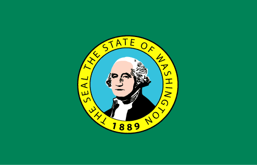 Flagge Washington State
            