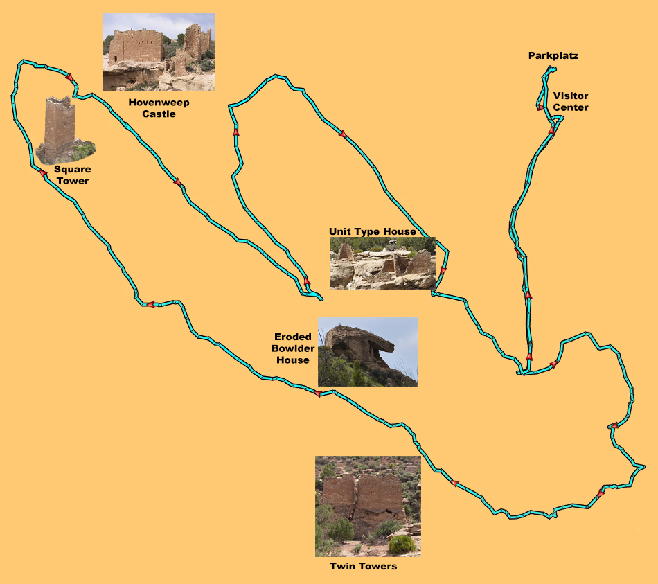 Hovenweep map