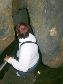 Timpanogos Cave, es wird eng